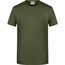 Men's Basic-T - Herren T-Shirt in klassischer Form [Gr. 3XL] (olive) (Art.-Nr. CA273794)