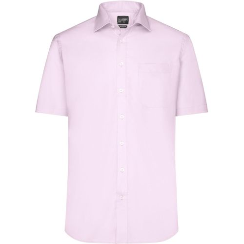 Men's Shirt Shortsleeve Micro-Twill - Klassisches Shirt in pflegeleichter Baumwollqualität [Gr. XXL] (Art.-Nr. CA273907) - Bügelfreie Micro-Twill Qualität m...
