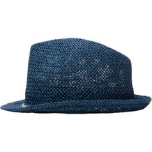 Summer Hat - Leichter Sommerhut mit dekorativer Kordel [Gr. S/M] (blau / braun) (Art.-Nr. CA275065)