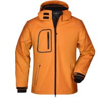 Mens Winter Softshell Jacket - Modische Winter Softshelljacke [Gr. L] (orange) (Art.-Nr. CA275664)