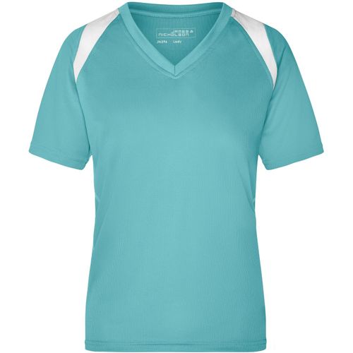 Ladies' Running-T - Atmungsaktives Laufshirt [Gr. XL] (Art.-Nr. CA278521) - Feuchtigkeitsregulierend, schnell...