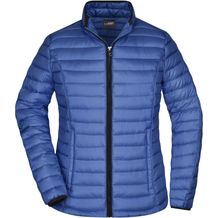 Ladies' Quilted Down Jacket - Sportliche Daunenjacke mit Stehkragen [Gr. XL] (ink/black) (Art.-Nr. CA279215)