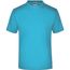 Round-T Medium (150g/m²) - Komfort-T-Shirt aus Single Jersey [Gr. L] (Turquoise) (Art.-Nr. CA280348)