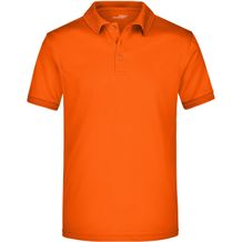 Men's Active Polo - Funktionelles Polo für Freizeit und Sport [Gr. L] (dark-orange) (Art.-Nr. CA280912)