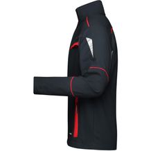Workwear Jacket - Funktionelle Jacke im sportlichen Look mit hochwertigen Details (carbon / red) (Art.-Nr. CA281263)