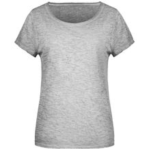 Ladies' Slub-T - T-Shirt im Vintage-Look [Gr. L] (light-grey) (Art.-Nr. CA281895)