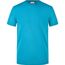 Men's Workwear T-Shirt - Strapazierfähiges und pflegeleichtes T-Shirt [Gr. XS] (Turquoise) (Art.-Nr. CA284288)