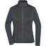 Ladies' Structure Fleece Jacket - Stretchfleecejacke im sportlichen Look [Gr. L] (black/carbon) (Art.-Nr. CA284747)