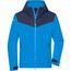 Men's Allweather Jacket - Leichte, gefütterte Outdoor Softshelljacke für extreme Wetterbedingungen [Gr. L] (bright-blue/navy/bright-blue) (Art.-Nr. CA285654)