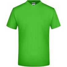 V-T Medium - Komfort-V-Neck-T aus Single Jersey [Gr. S] (lime-green) (Art.-Nr. CA288013)