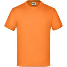 Junior Basic-T - Kinder Komfort-T-Shirt aus hochwertigem Single Jersey [Gr. L] (orange) (Art.-Nr. CA289292)