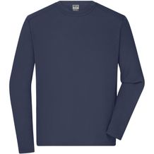 Men's Workwear-Longsleeve-T - Strapazierfähiges und pflegeleichtes Langarm Shirt [Gr. M] (navy) (Art.-Nr. CA290242)