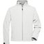 Men's Softshell Jacket - Trendige Jacke aus Softshell [Gr. S] (off-white) (Art.-Nr. CA291509)