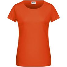 Ladies' Basic-T - Damen T-Shirt in klassischer Form [Gr. XL] (dark-orange) (Art.-Nr. CA292090)