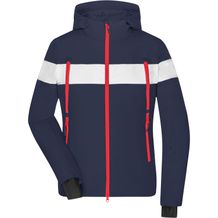 Ladies' Wintersport Jacket - Sportliche, wasserdichte Winterjacke mit sorona®AURA Wattierung (nachwachsender, pflanzlicher Rohstoff) [Gr. XXL] (navy/white) (Art.-Nr. CA293933)