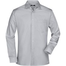 Men's Business Shirt Long-Sleeved - Bügelleichtes, modisches Herrenhemd [Gr. S] (light-grey) (Art.-Nr. CA294399)
