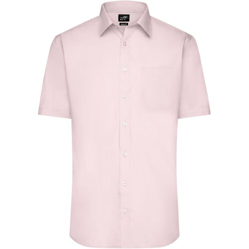 Men's Shirt Shortsleeve Poplin - Klassisches Shirt aus pflegeleichtem Mischgewebe [Gr. 3XL] (Art.-Nr. CA294518) - Popeline-Qualität mit Easy-Care-Ausrüs...