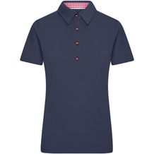 Ladies' Traditional Polo - Klassisches Polo im Trachtenlook [Gr. S] (navy/red-white) (Art.-Nr. CA294749)