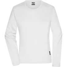 Ladies' Workwear-Longsleeve-T - Strapazierfähiges und pflegeleichtes Langarm Shirt [Gr. XS] (white) (Art.-Nr. CA295221)