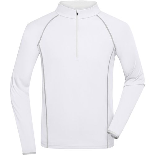 Men's Sports Shirt Longsleeve - Langarm Funktionsshirt für Fitness und Sport [Gr. M] (Art.-Nr. CA295374) - Atmungsaktiv und feuchtigkeitsregulieren...