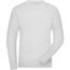 Men's BIO Stretch-Longsleeve Work - Langarm Shirt aus weichem Elastic-Single-Jersey [Gr. 4XL] (white) (Art.-Nr. CA295908)