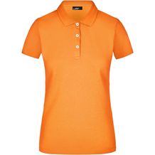 Ladies' Elastic Piqué Polo - Kurzarm Damen Poloshirt mit hohem Tragekomfort [Gr. XL] (orange) (Art.-Nr. CA295910)