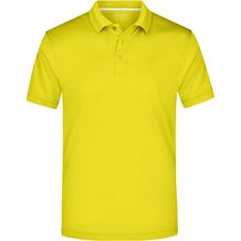 Men's Polo High Performance - Funktionspolo [Gr. XL] (Yellow) (Art.-Nr. CA296154)