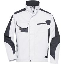 Workwear Jacket - Professionelle Jacke mit hochwertiger Ausstattung [Gr. XL] (white/carbon) (Art.-Nr. CA296931)