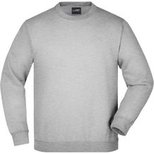 Round-Sweat Heavy Junior - Klassisches Komfort Rundhals-Sweatshirt [Gr. M] (grey-heather) (Art.-Nr. CA297022)