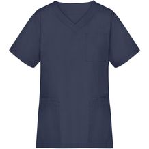 Ladies' Kasack - Klassischer Schlupfkasack mit V-Ausschnitt [Gr. XL] (navy) (Art.-Nr. CA297349)