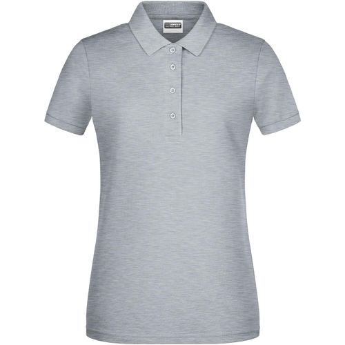 Ladies' Basic Polo - Klassisches Poloshirt [Gr. S] (Art.-Nr. CA297783) - Feine Piqué-Qualität aus 100% gekämmt...