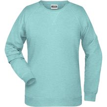 Ladies' Sweat - Klassisches Sweatshirt mit Raglanärmeln [Gr. XXL] (glacier-melange) (Art.-Nr. CA297967)