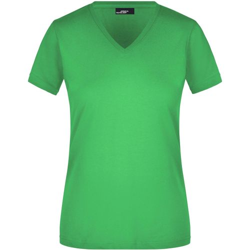 Ladies' Slim Fit V-T - Figurbetontes V-Neck-T-Shirt [Gr. XL] (Art.-Nr. CA298866) - Einlaufvorbehandelter Single Jersey
Gek...