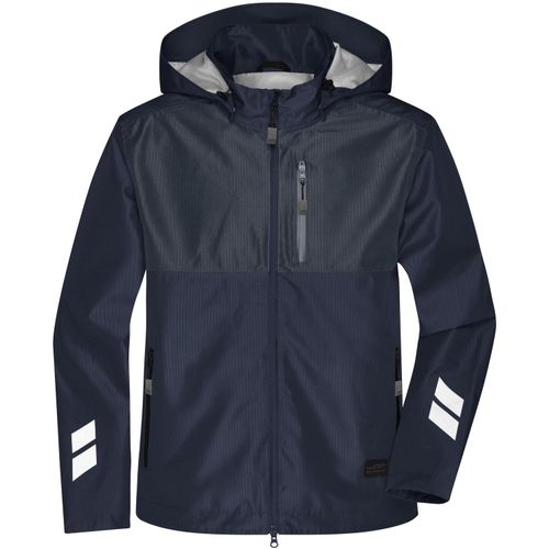 Hardshell Workwear Jacket - Professionelle, wind- und wasserdichte, atmungsaktive Arbeitsjacke für extreme Wetterbedingungen [Gr. 6XL] (Art.-Nr. CA299143) - Strapazierfähiges und robustes Rip-Stop...