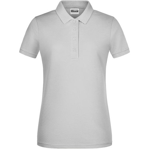 Ladies' Basic Polo - Klassisches Poloshirt [Gr. L] (Art.-Nr. CA299943) - Feine Piqué-Qualität aus 100% gekämmt...