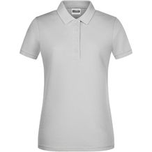 Ladies' Basic Polo - Klassisches Poloshirt [Gr. L] (soft-grey) (Art.-Nr. CA299943)