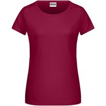 Ladies' Basic-T - Damen T-Shirt in klassischer Form [Gr. S] (wine) (Art.-Nr. CA300911)