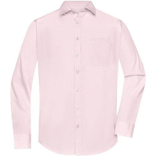 Men's Shirt Longsleeve Poplin - Klassisches Shirt aus pflegeleichtem Mischgewebe [Gr. 4XL] (Art.-Nr. CA300954) - Popeline-Qualität mit Easy-Care-Ausrüs...