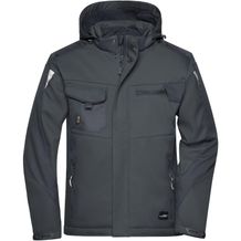 Craftsmen Softshell Jacket - Professionelle Softshelljacke mit warmem Innenfutter [Gr. 5XL] (black/black) (Art.-Nr. CA301692)