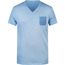 Men's Slub-T - T-Shirt im Vintage-Look [Gr. 3XL] (horizon-blue) (Art.-Nr. CA301881)