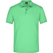 Men's Elastic Polo Piqué - Klassisches Polo in elastischer Piqué-Qualität [Gr. XL] (lime-green) (Art.-Nr. CA302235)