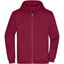 Men's Promo Zip Hoody - Klassische Sweatjacke mit Kapuze [Gr. 4XL] (wine) (Art.-Nr. CA302793)