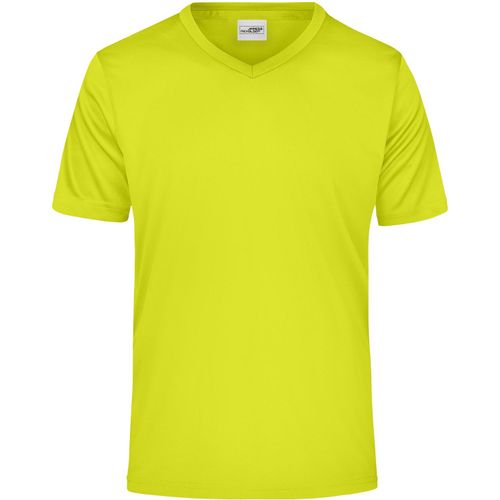 Men's Active-V - Funktions T-Shirt für Freizeit und Sport [Gr. XL] (Art.-Nr. CA302925) - Feiner Single Jersey
V-Ausschnitt,...