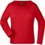 Ladies' Shirt Long-Sleeved Medium - Langarm T-Shirt aus Single Jersey [Gr. M] (Art.-Nr. CA303457)
