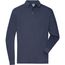 Men's Workwear-Longsleeve Polo - Strapazierfähiges und pflegeleichtes Langarm Polo [Gr. L] (navy) (Art.-Nr. CA303873)