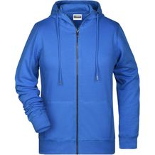 Ladies' Zip Hoody - Sweatjacke mit Kapuze und Reißverschluss [Gr. M] (cobalt) (Art.-Nr. CA304143)