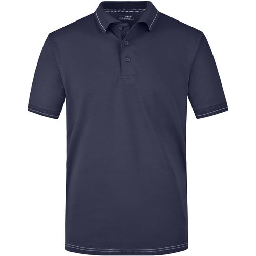 Men's Elastic Polo - Hochwertiges Poloshirt mit Kontraststreifen [Gr. S] (Art.-Nr. CA305202) - Weicher Elastic-Single-Jersey
Gekämmte,...