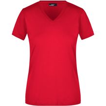 Ladies' Slim Fit V-T - Figurbetontes V-Neck-T-Shirt [Gr. XL] (Art.-Nr. CA305207)