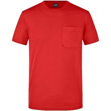 Men's Round-T Pocket - Klassisches T-Shirt mit Brusttasche [Gr. XL] (Art.-Nr. CA305295)