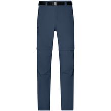 Men's Zip-Off Trekking Pants - Bi-elastische Outdoorhose in sportlicher Optik [Gr. M] (navy) (Art.-Nr. CA305749)